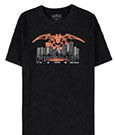 Pokémon T-Shirt Charizard Acid Wash Größe XXL