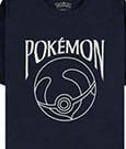 Pokémon T-Shirt Navy Heal Ball