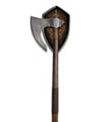 Herr der Ringe Replik 1/1 Kriegsaxt Rohan 85 cm