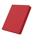 Ultimate Guard Zipfolio 480 - 24-Pocket XenoSkin (Quadrow) - Rot