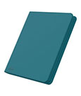 Ultimate Guard Zipfolio 480 - 24-Pocket XenoSkin (Quadrow) - Petrolblau