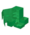 Ultimate Guard Twin Flip`n`Tray 160+ XenoSkin Monocolor Grün