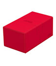 Ultimate Guard Twin Flip`n`Tray 200+ XenoSkin Monocolor Rot