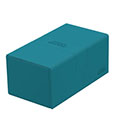 Ultimate Guard Twin Flip`n`Tray 200+ XenoSkin Monocolor Petrolblau