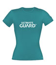 Ultimate Guard Girlie T-Shirt Wordmark Petrolblau