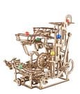 Ugears 3D-Holzpuzzle Murmelbahn mit Stufenwinde