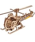 Ugears 3D-Holzpuzzle Mini-Hubschrauber