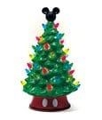 Disney Keramik-Weihnachtsbaum mit Lichtern Micky Maus 30 cm