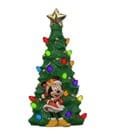 Disney Keramik-Weihnachtsbaum mit Lichtern Minnie Maus 15 cm