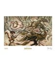 Die Reise ins Labyrinth Kunstdruck The Knight Who Never Yields Limitierte Auflage 30 cm