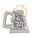 Herr der Ringe Magnet This, my friend, is a Pint! (Enamel) 7 cm