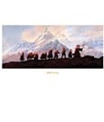 Herr der Ringe Kunstdruck The Fellowship of the Ring: 20th Anniversary 59 x 30 cm