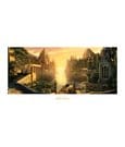 Herr der Ringe Kunstdruck The Grey Havens 59 x 30 cm