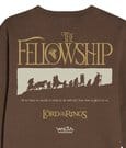Herr der Ringe Sweatshirt The Fellowship / Chestnut