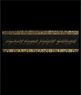Herr der Ringe Leder Lesezeichen The One Ring Inscription