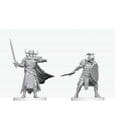 Dungeons & Dragons Nolzur's Marvelous Miniatures Miniatur unbemalt Todesritter & Todesritter-Aspirant 14 cm