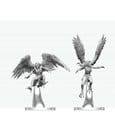 Dungeons & Dragons Nolzur's Marvelous Miniatures Miniatur unbemalt Harpyien 17 cm