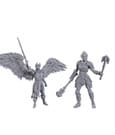 D&D Nolzur's Marvelous Miniatures Miniatur unbemalt Dame Aylin & Minthara