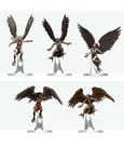 D&D Icons of the Realms Minifiguren Harpyien-Schwarm 20 cm