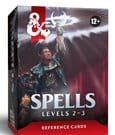 Dungeons & Dragons RPG Referenzkarten: Zaubersprüche (Stufen 2-3) *Englische Version*
