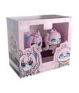Original Vinyl Figuren Chibidoki & Chat Monitor Buddiez 7 cm
