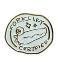 Crashout Crew Ansteck-Pin Forklift Certified