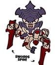 Space Marine 2 Ansteck-Pin Tyranid Warrior 5 cm