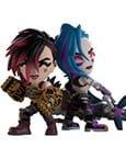 Arcane Vinyl Figuren 2er-Pack Vi & Jinx 11 cm