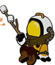 Outer Wilds Ansteck-Pin S´mores 5 cm