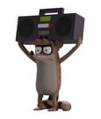 Regular Show Vinyl Figur Rigby 11 cm