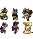 Five Nights at Freddy's Ansteck-Pins Set Popgoes Beach 3 cm (6)