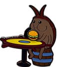 SpongeBob Schwammkopf Ansteck-Pin Cockroach 5 cm
