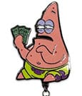 SpongeBob Schwammkopf Dangling Ansteck-Pin Patrick 12 cm