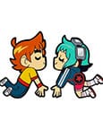 Scott Pilgrim Ansteck-Pin Scott & Ramona Kissing 5 cm
