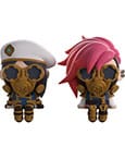 Arcane Vinyl Figuren 2er-Pack Caitlyn & Vi Taskforce 7 cm