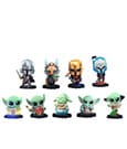 Star Wars The Mandalorian Cosbi Minifiguren 8 cm Blind Box Display (8)