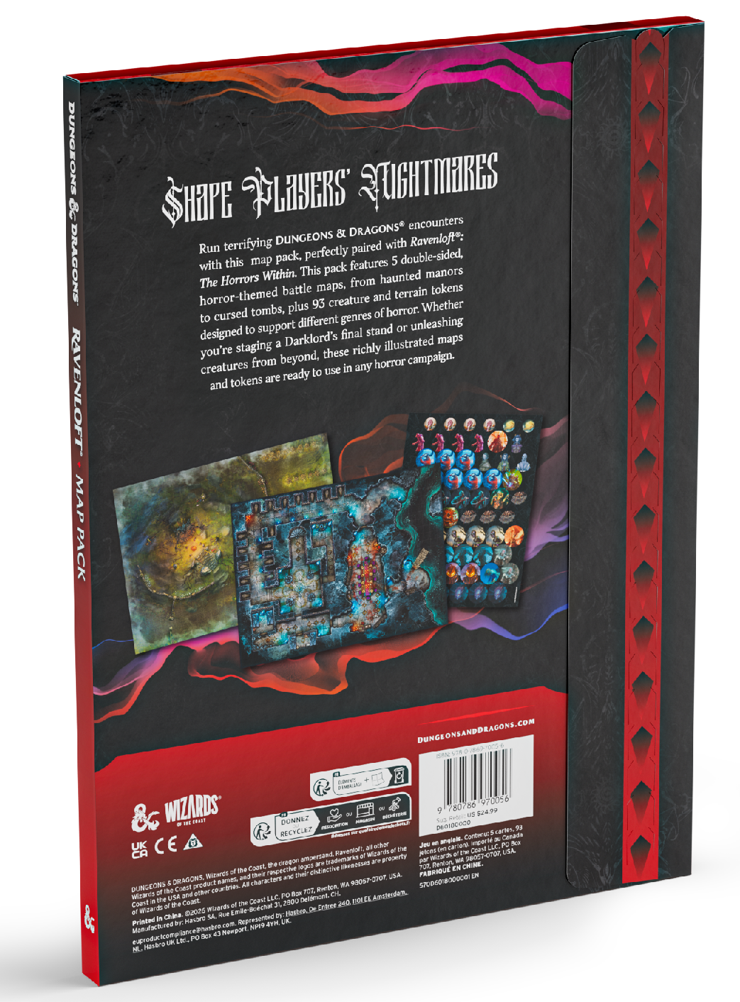 D&D - Ravenloft: The Horrors Within Map Pack - EN