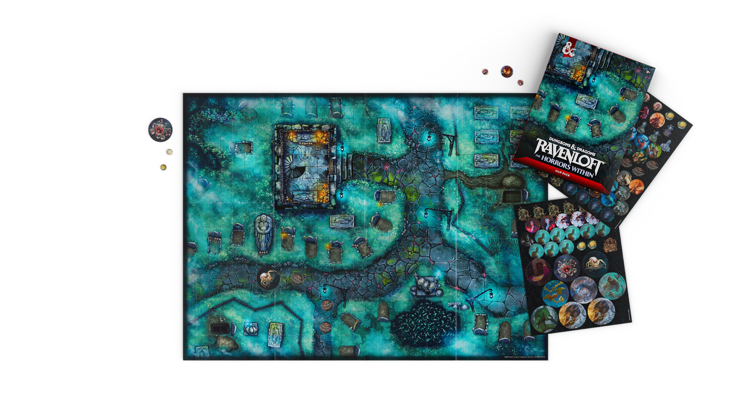 D&D - Ravenloft: The Horrors Within Map Pack - EN