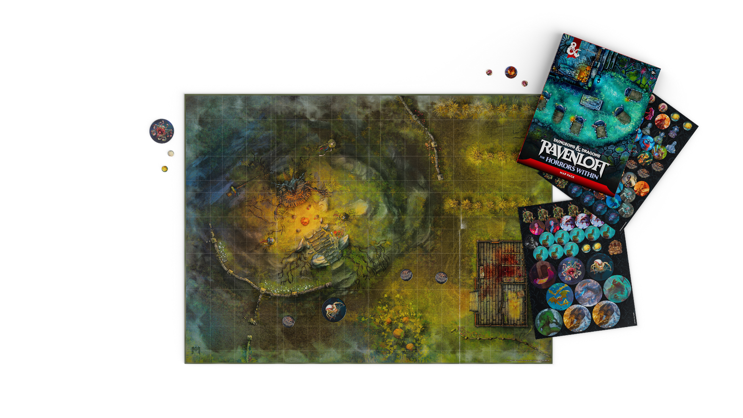 D&D - Ravenloft: The Horrors Within Map Pack - EN