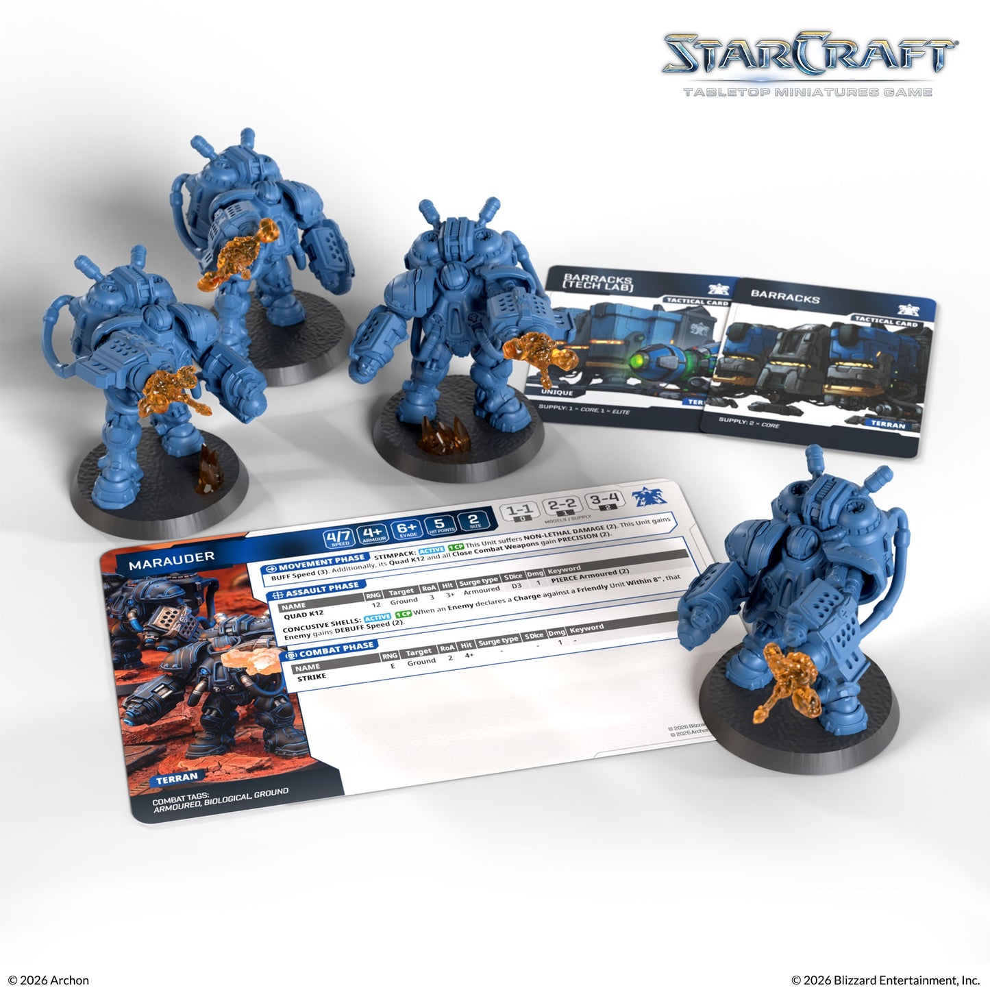 Archon Studio - Starcraft TMG: Terran Expansion Set: Marauder