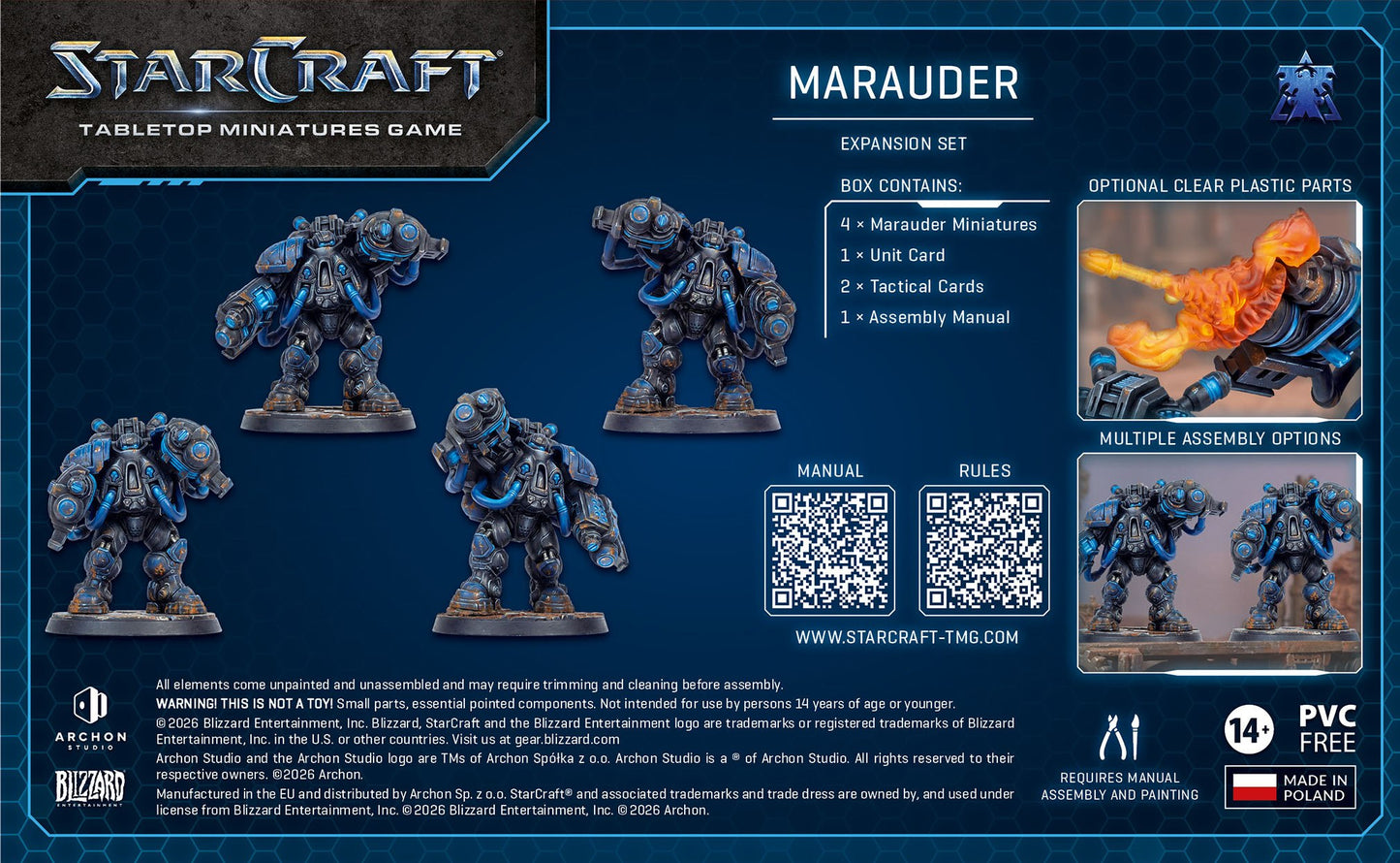 Archon Studio - Starcraft TMG: Terran Expansion Set: Marauder