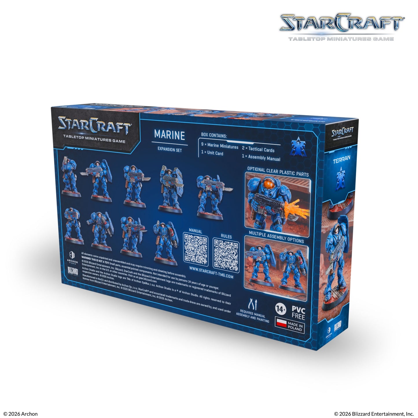 Archon Studio - Starcraft TMG: Terran Expansion Set: Marine