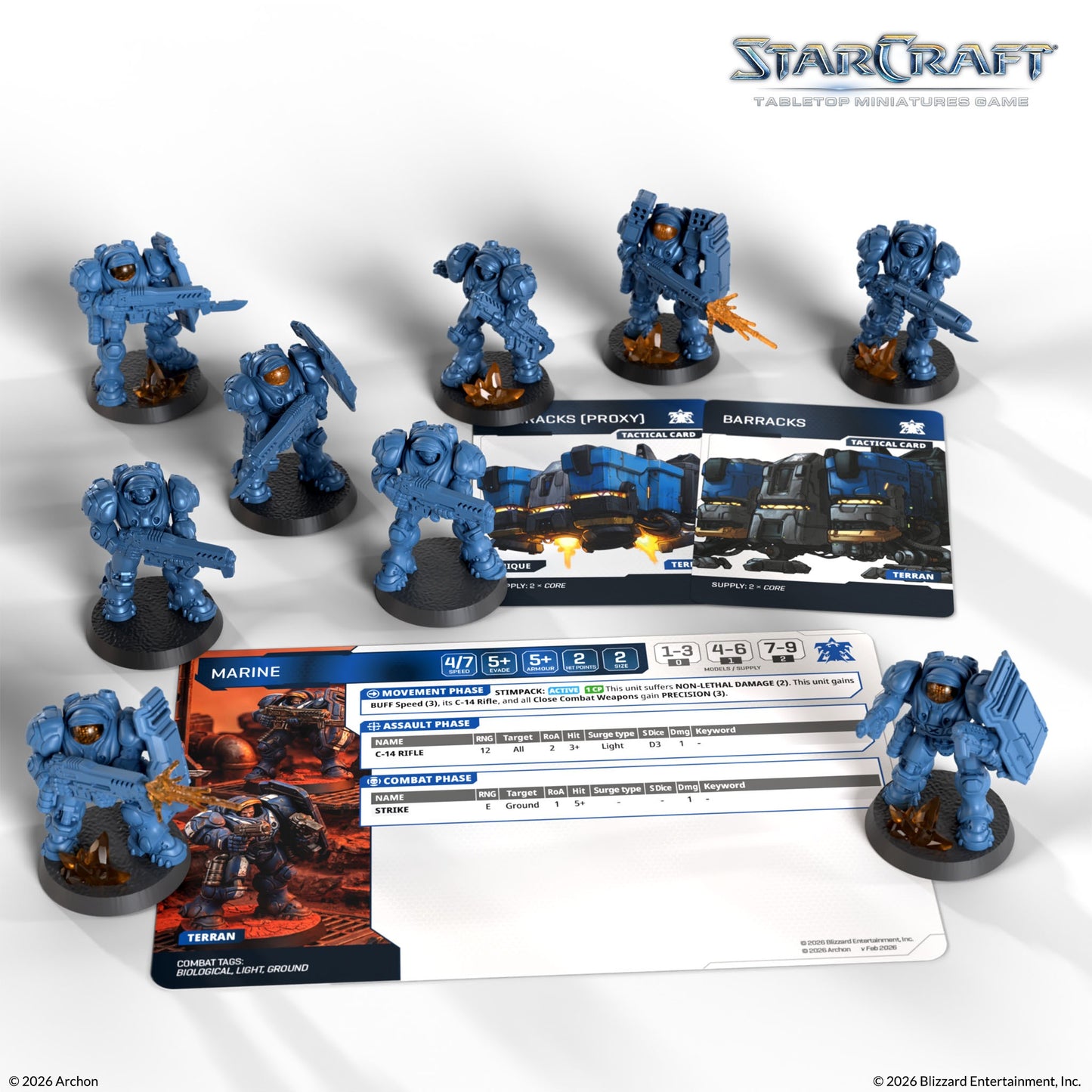 Archon Studio - Starcraft TMG: Terran Expansion Set: Marine