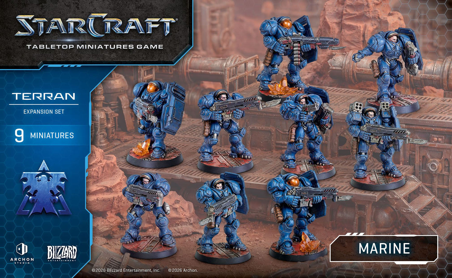 Archon Studio - Starcraft TMG: Terran Expansion Set: Marine