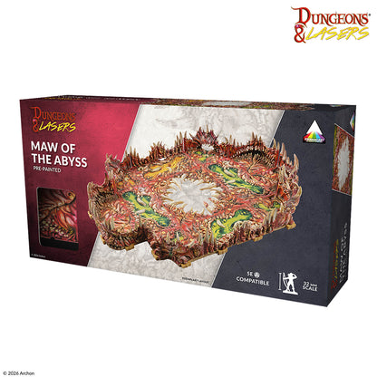 Dungeons & Lasers - Pre-painted Terrain : Maw of the Abyss