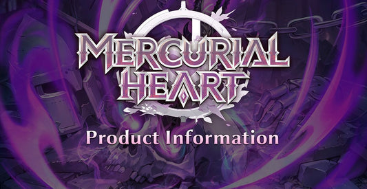 Grand Archive TCG: Mercurial Heart - 1st Edition Booster Display (20 Booster Packs) - EN