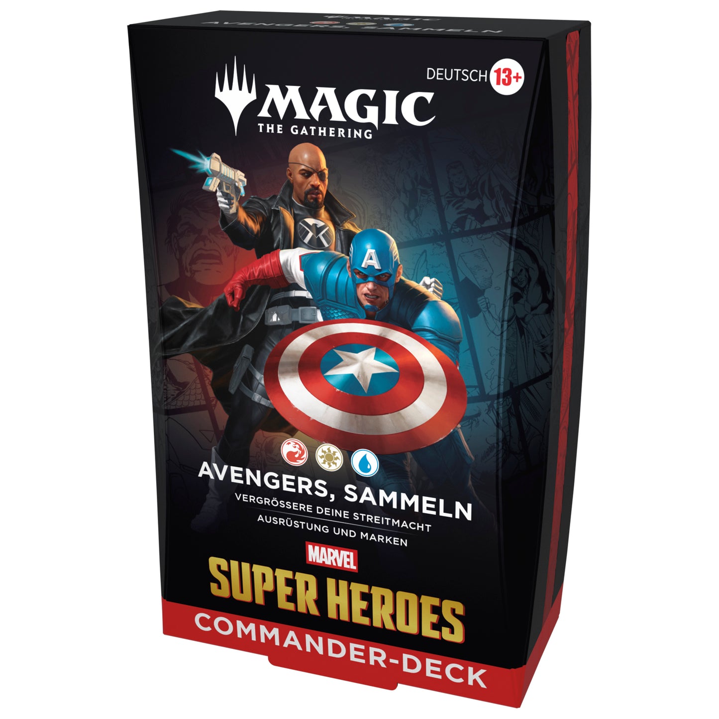 MTG - Marvel Super Heroes Commander Deck Display (4 Decks) - DE