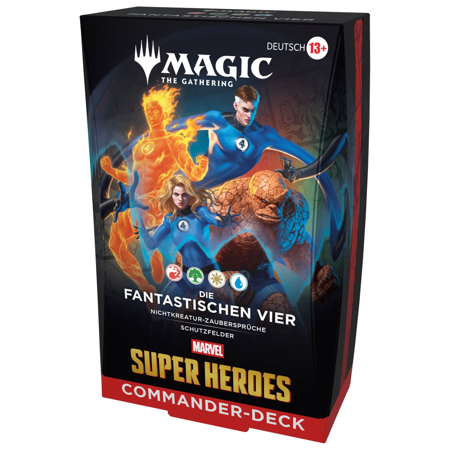 MTG - Marvel Super Heroes Commander Deck Display (4 Decks) - DE