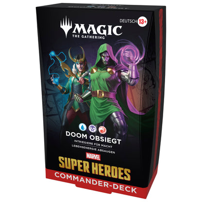 MTG - Marvel Super Heroes Commander Deck Display (4 Decks) - DE