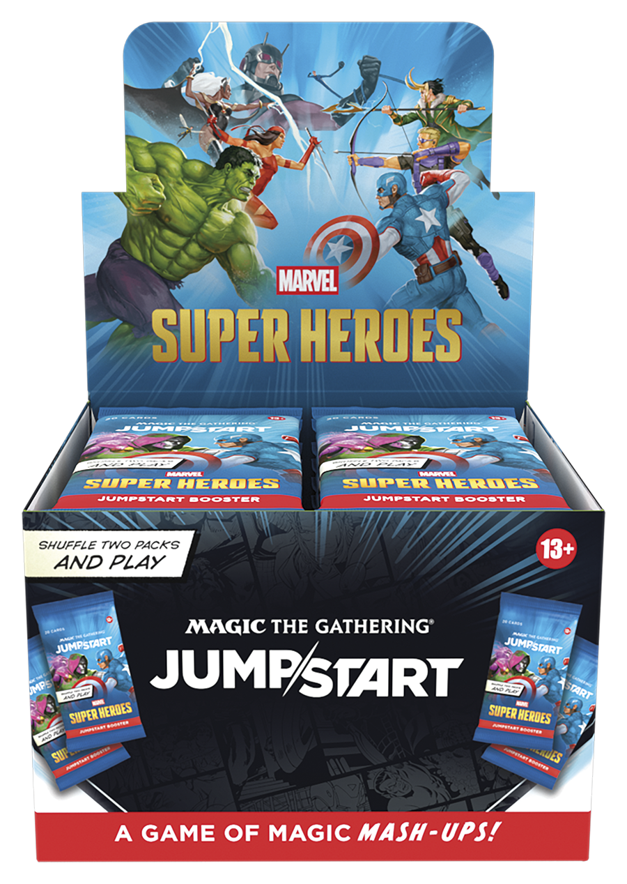 MTG - Marvel Super Heroes Jumpstart Booster Display (24 Boosters) - DE